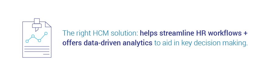 the right HCM solution